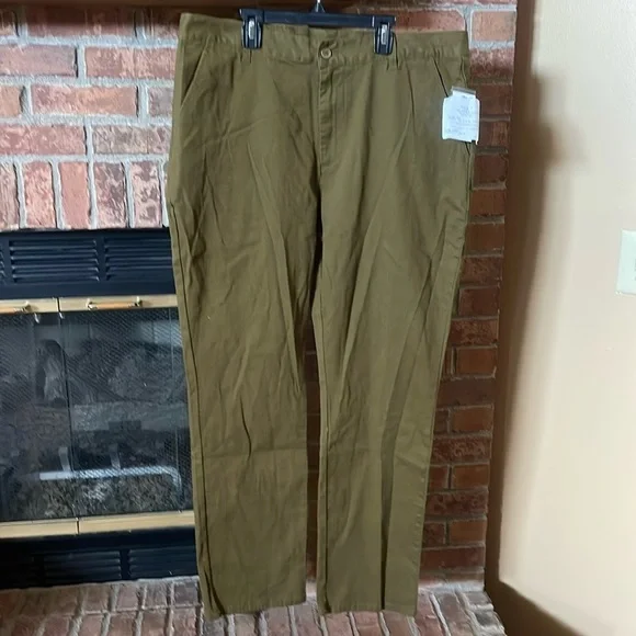 NWT And Now This Olive Chinos 38x31 - Picture 1 of 6